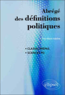 Abrégé des définitions politiques