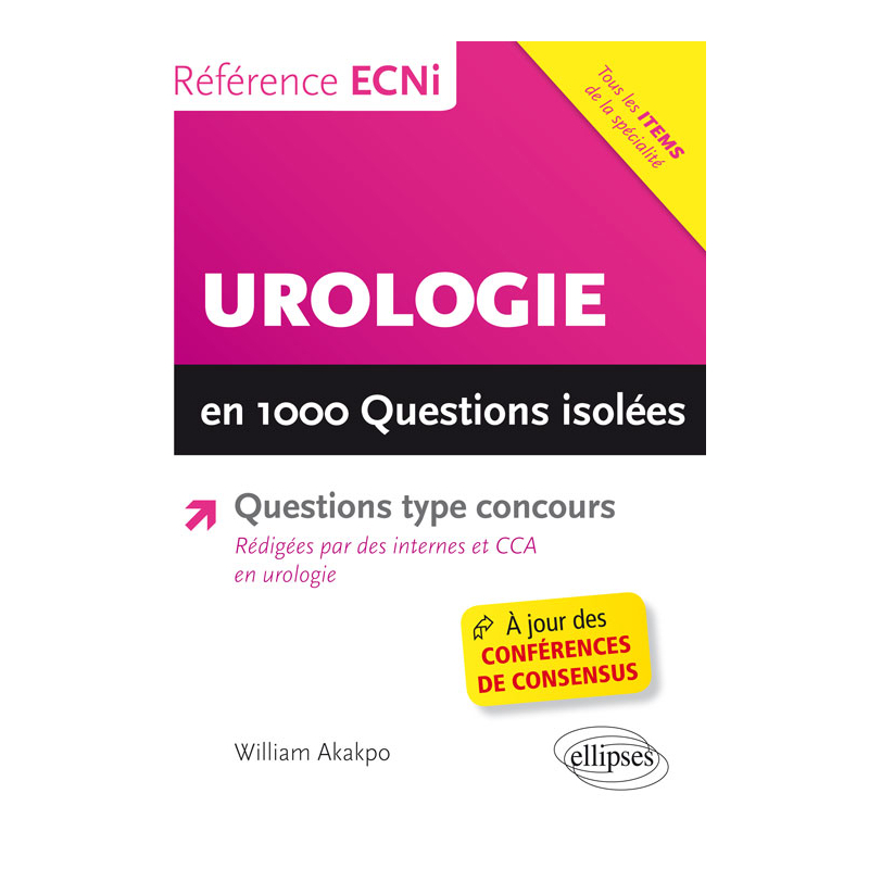Urologie en 1000 Questions isolées