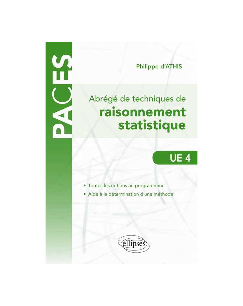 UE4 - Abrégé de techniques de raisonnement statistique