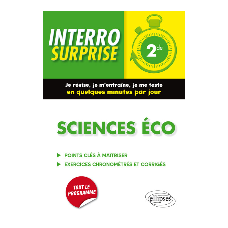 Sciences économiques et sociales - Seconde