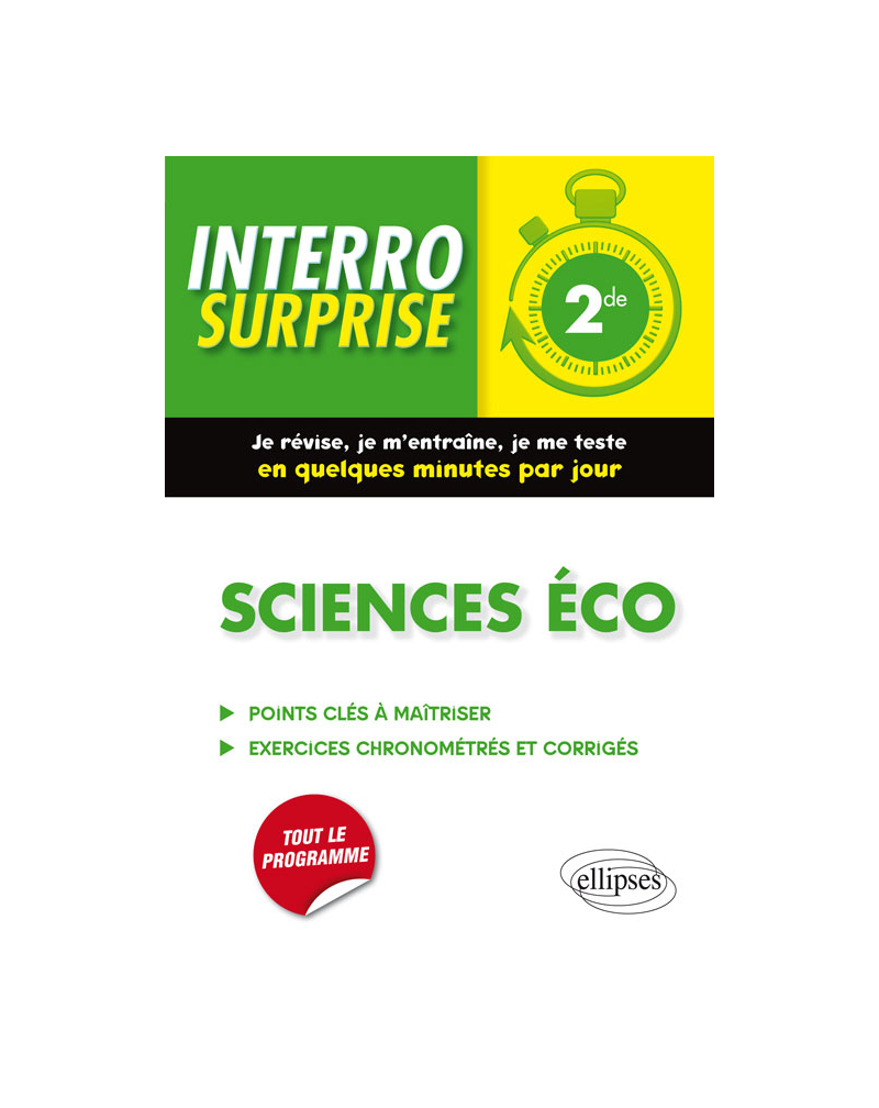 Sciences économiques et sociales - Seconde