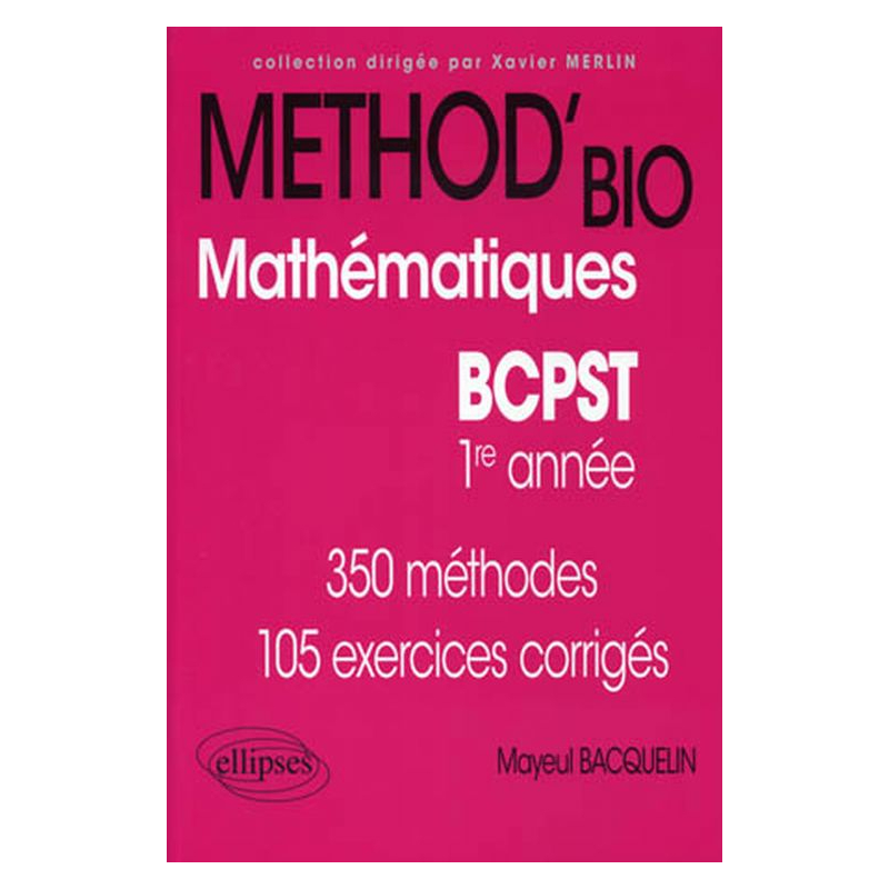 Mathématiques BCPST-1