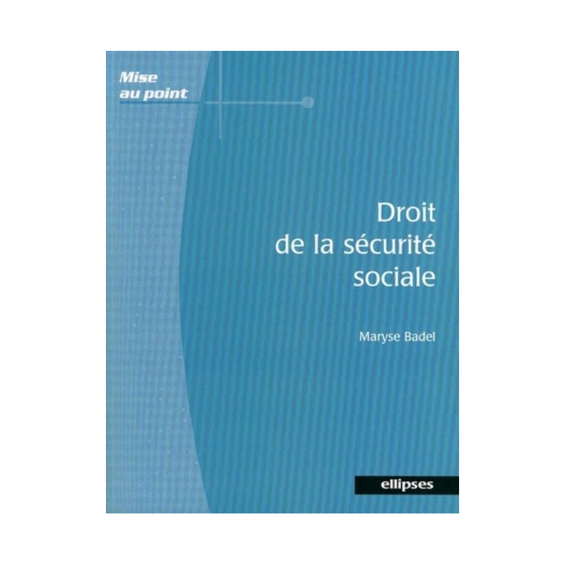Droit de la sécurité sociale