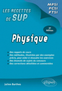 Physique - classes prépas MPSI - PCSI - PTSI - conforme aux programmes 2013