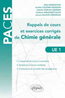Rappels de cours et exercices corrigés de chimie générale (Questions à Items Multiples)