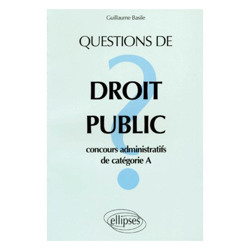 Questions de droit public