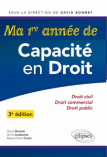 Ma 1re année de Capacité en Droit -  3e édition