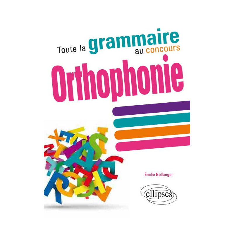 Toute la grammaire au concours d’orthophonie