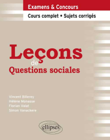 Leçons de Questions sociales
