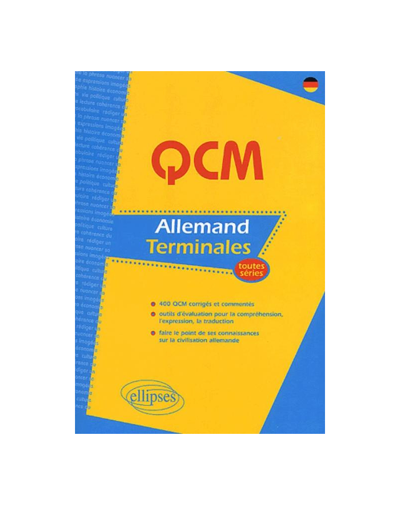 Allemand - Epreuve écrite du Baccalauréat - Toutes séries