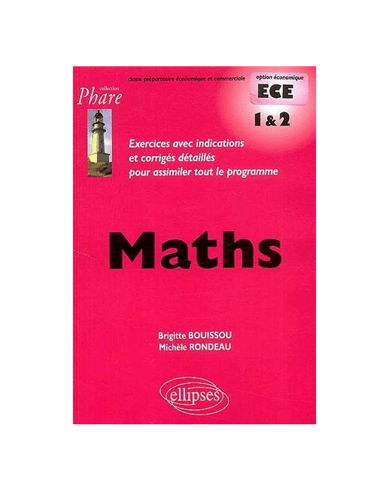 Mathématiques ECE - 1re année et 2e année
