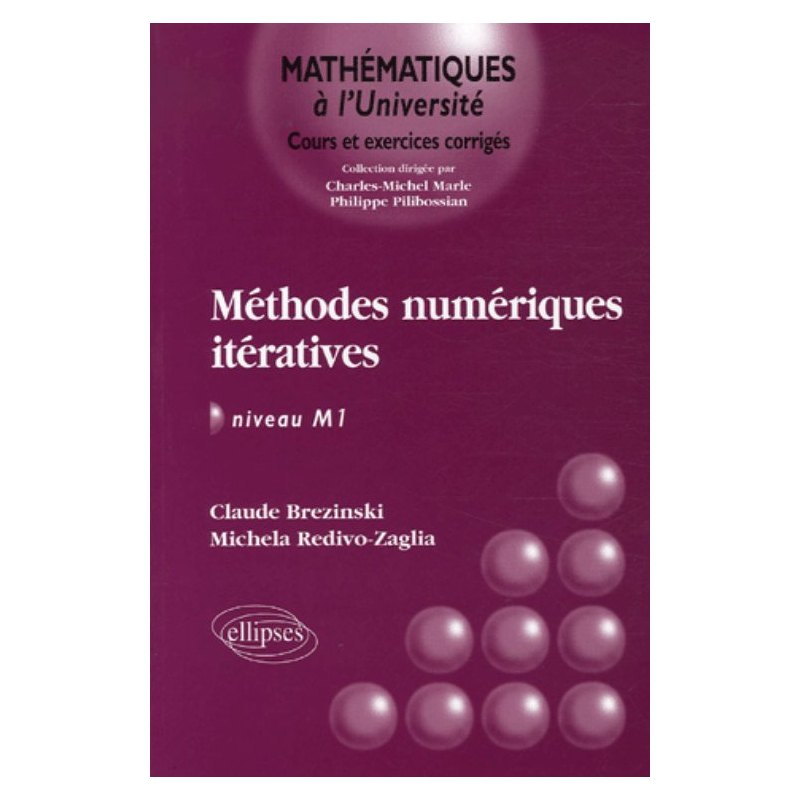 Méthodes numériques itératives - Niveau M 1