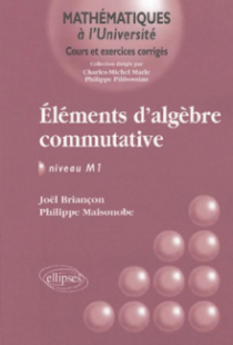 Eléments d'algèbre commutative - Niveau M1