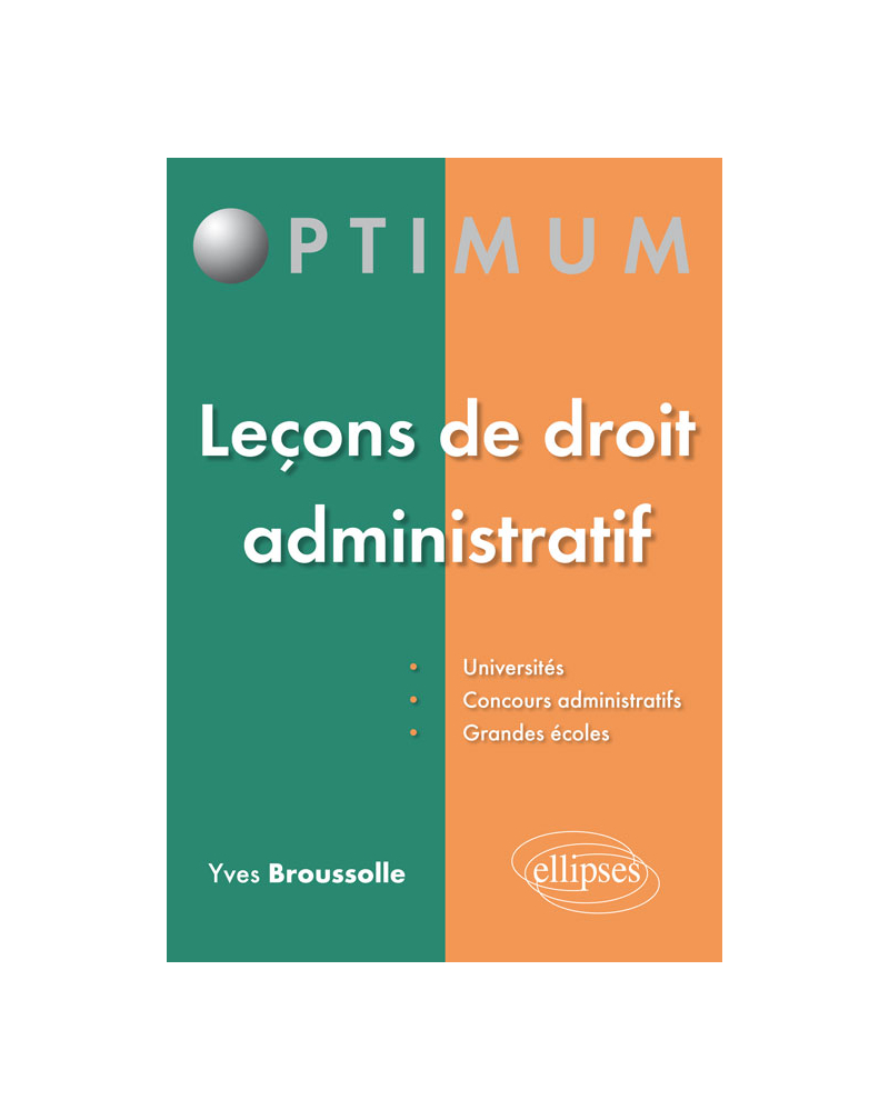 Leçons de droit administratif