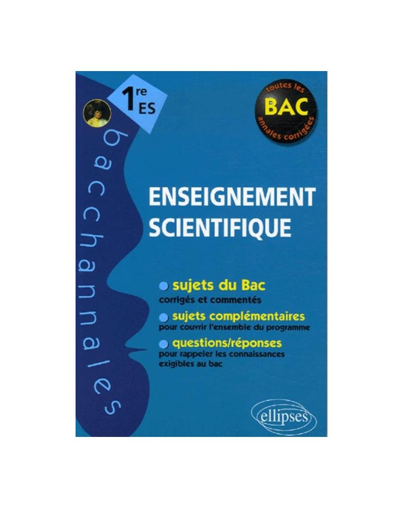 Enseignement scientifique - Première ES
