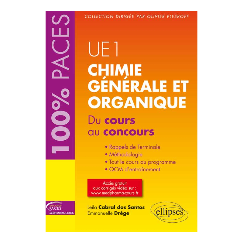 UE1 - Chimie générale et organique. Du cours au concours