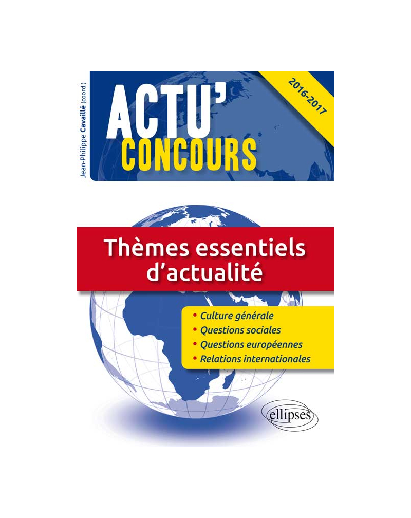 Thèmes essentiels d'actualité - 2016-2017