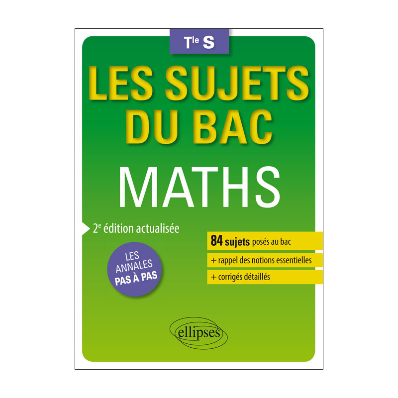 Mathématiques - Terminale S enseignements spécifique et de spécialité - 2e édition actualisée