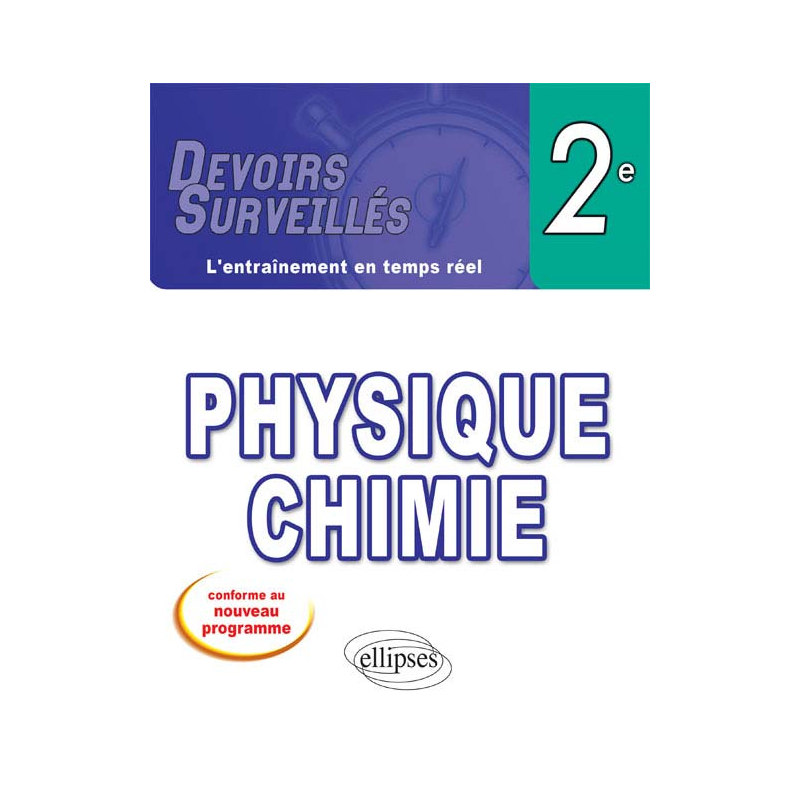 Physique-chimie seconde - nouveau programme