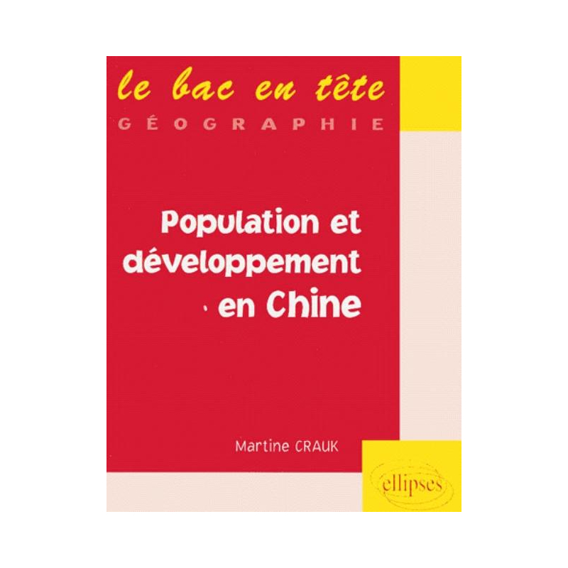 Population et développement en Chine