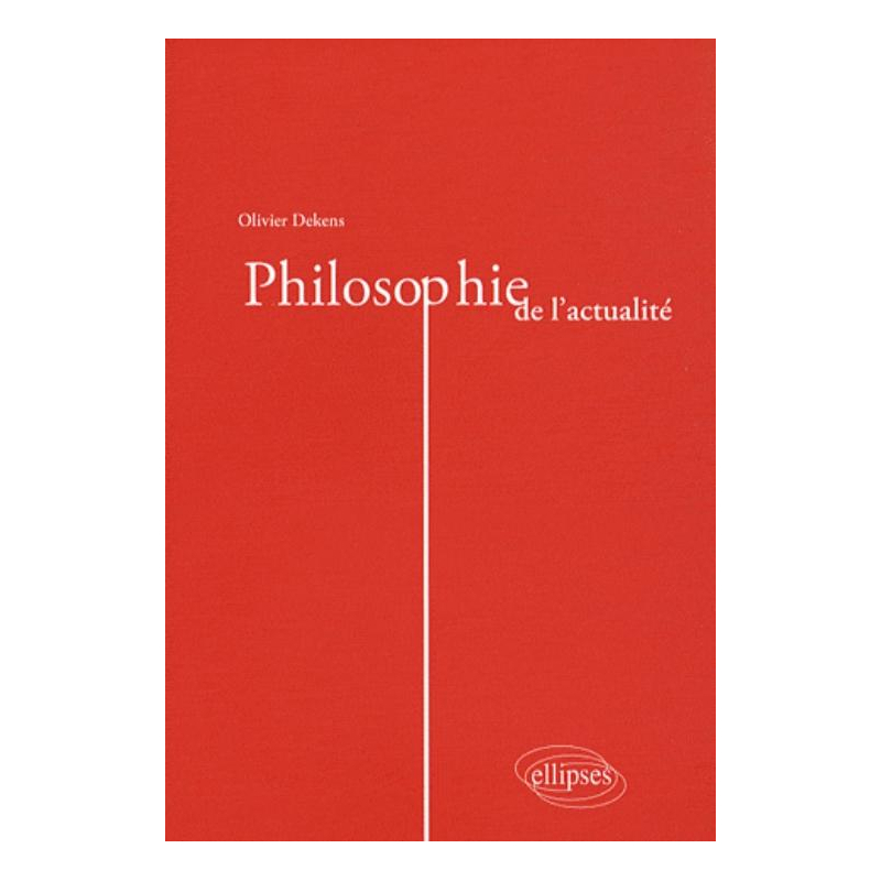 Philosophie de l'actualité