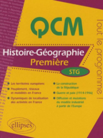 Histoire-Géographie - Première STG