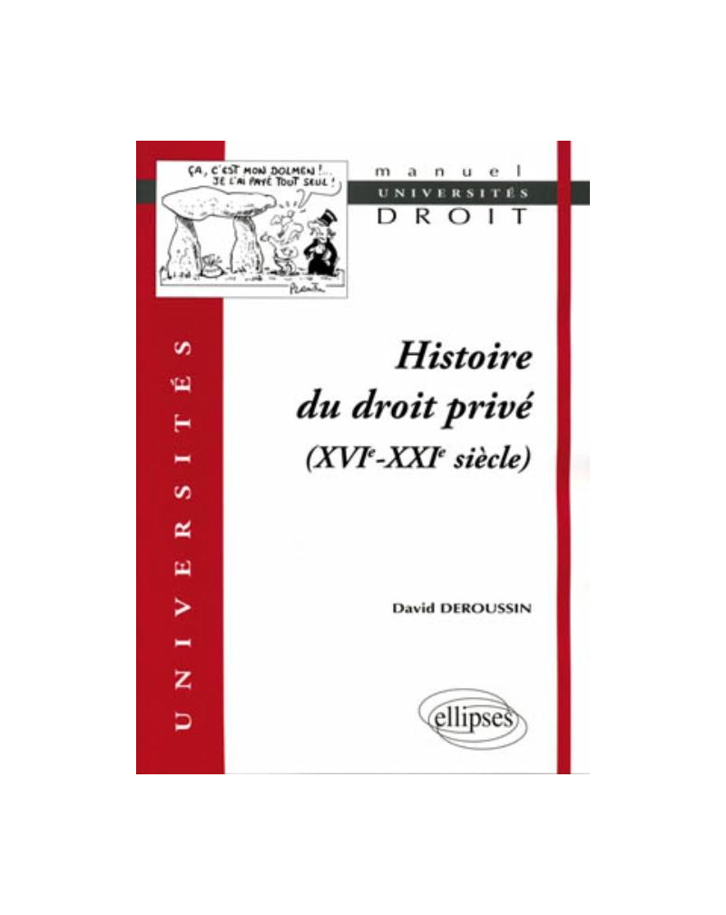 Histoire du droit privé