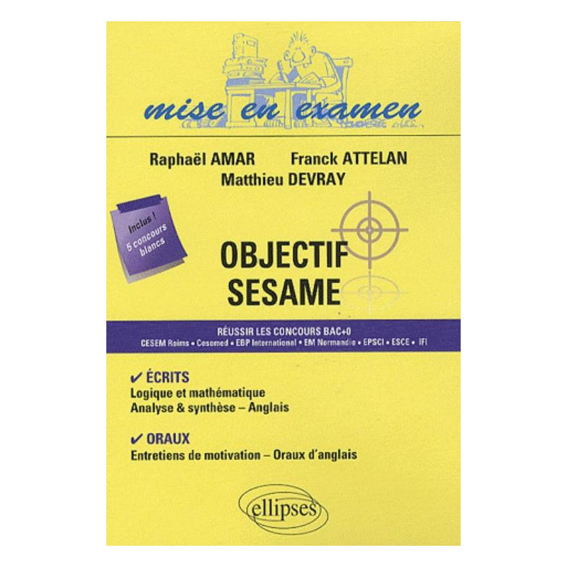 Objectif SESAME. Toutes matières - Un volume