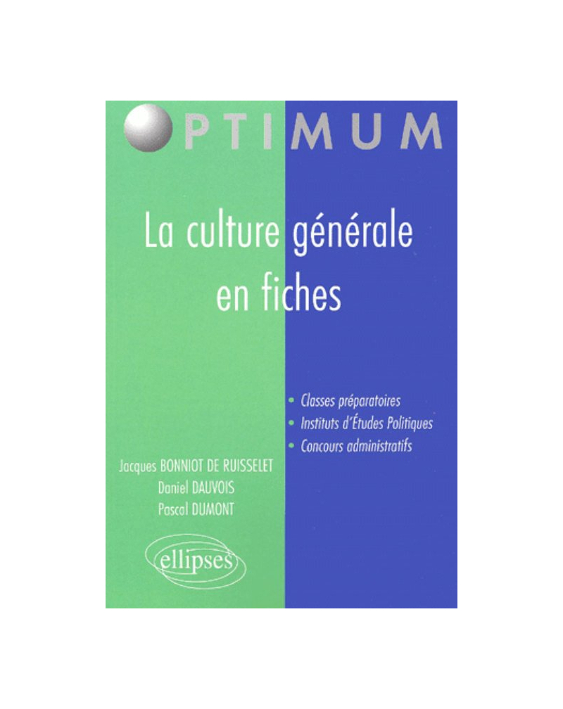 La culture générale en fiches