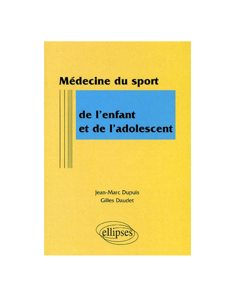 Médecine du sport de l'enfant et de l'adolescent