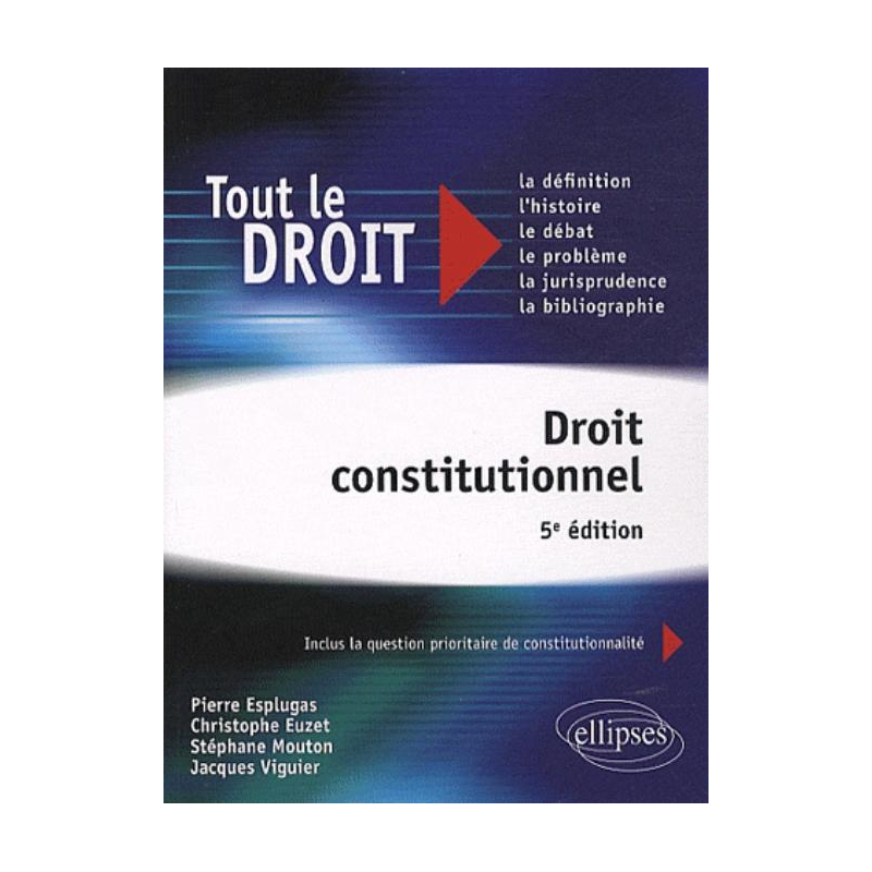 Droit constitutionnel - 5e édition