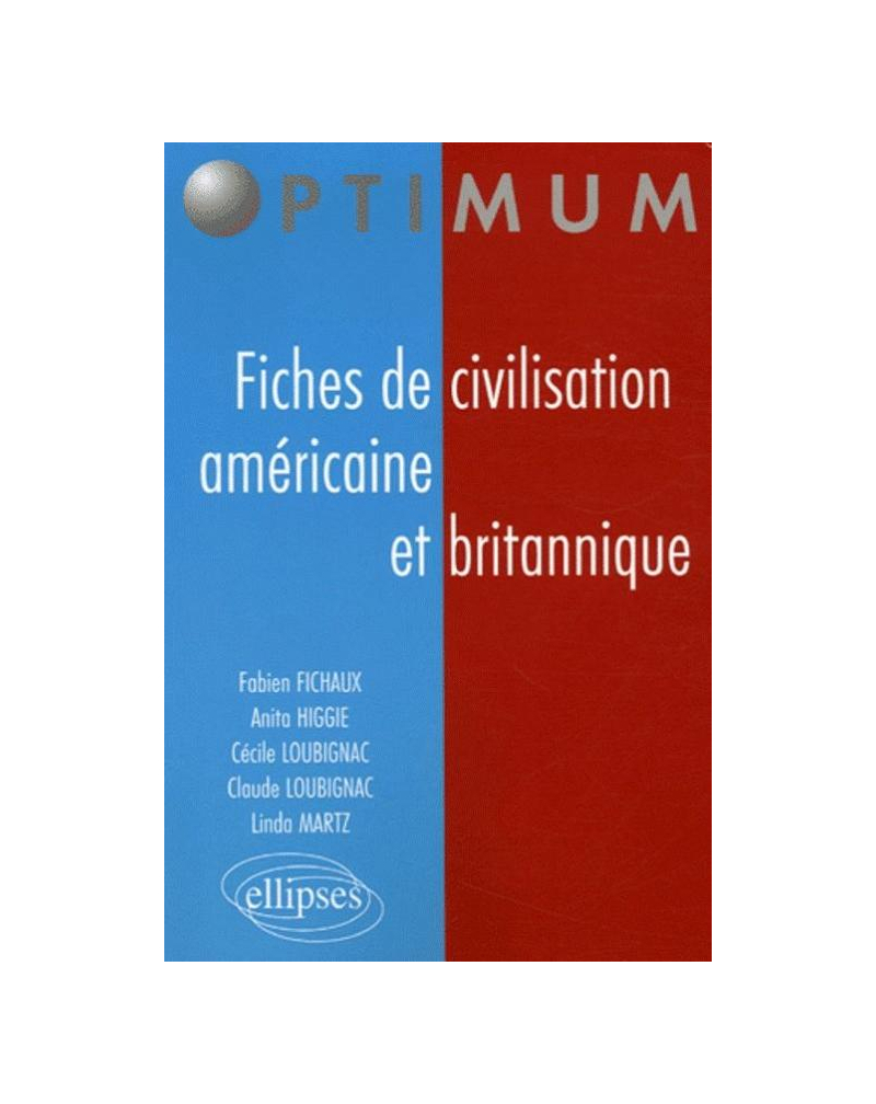 Fiches de civilisation américaine et britannique