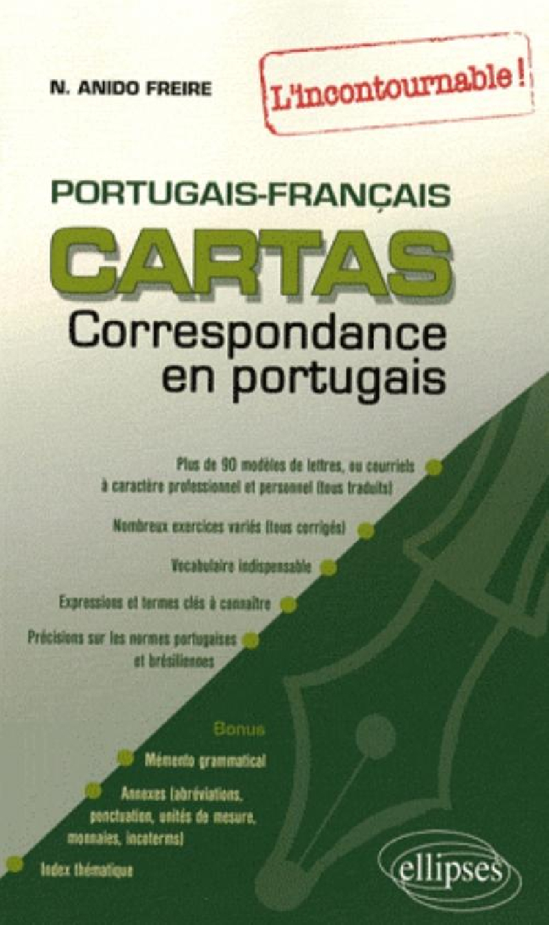 Cartas. Correspondance en portugais. L'incontournable !