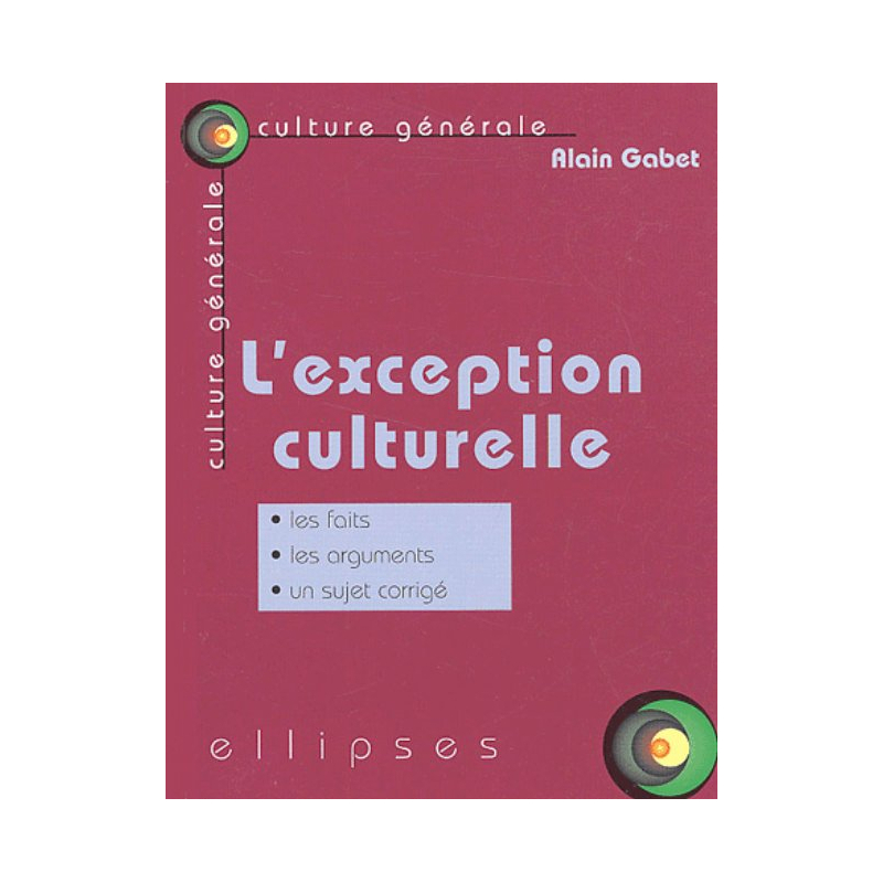 L'exception culturelle