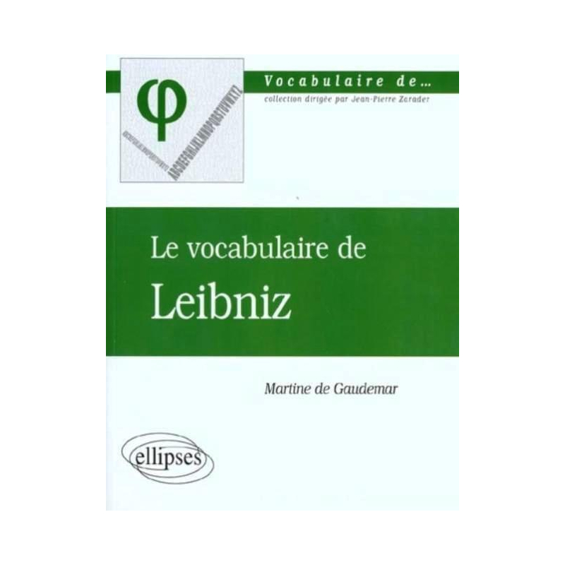 vocabulaire de Leibniz (Le)