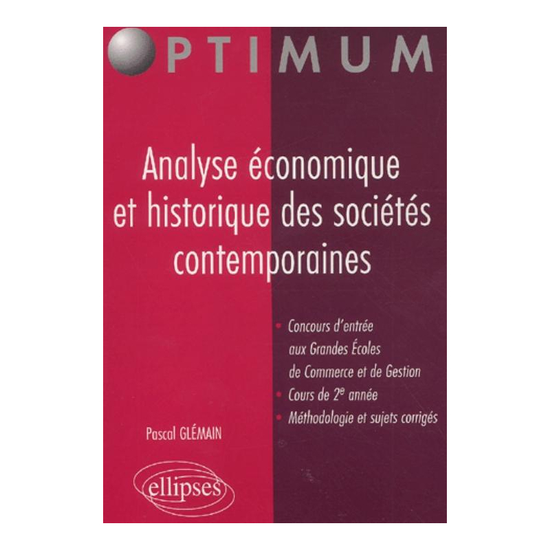 Analyse économique et historique des sociétés contemporaines