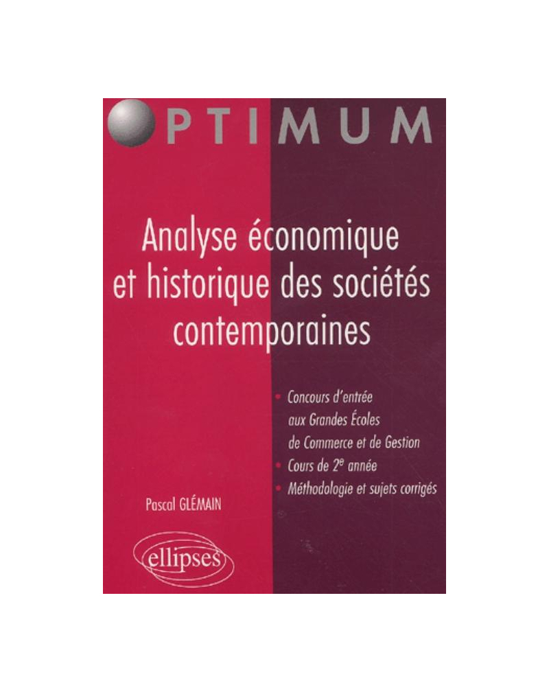Analyse économique et historique des sociétés contemporaines