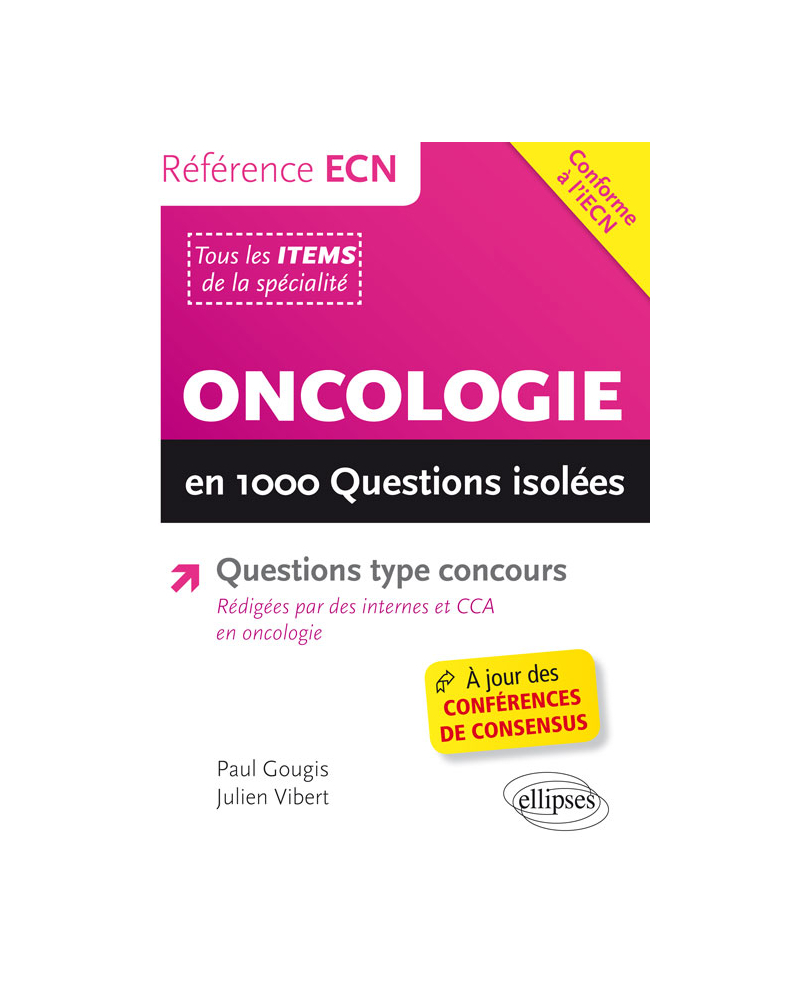 Oncologie en 1000 questions isolées