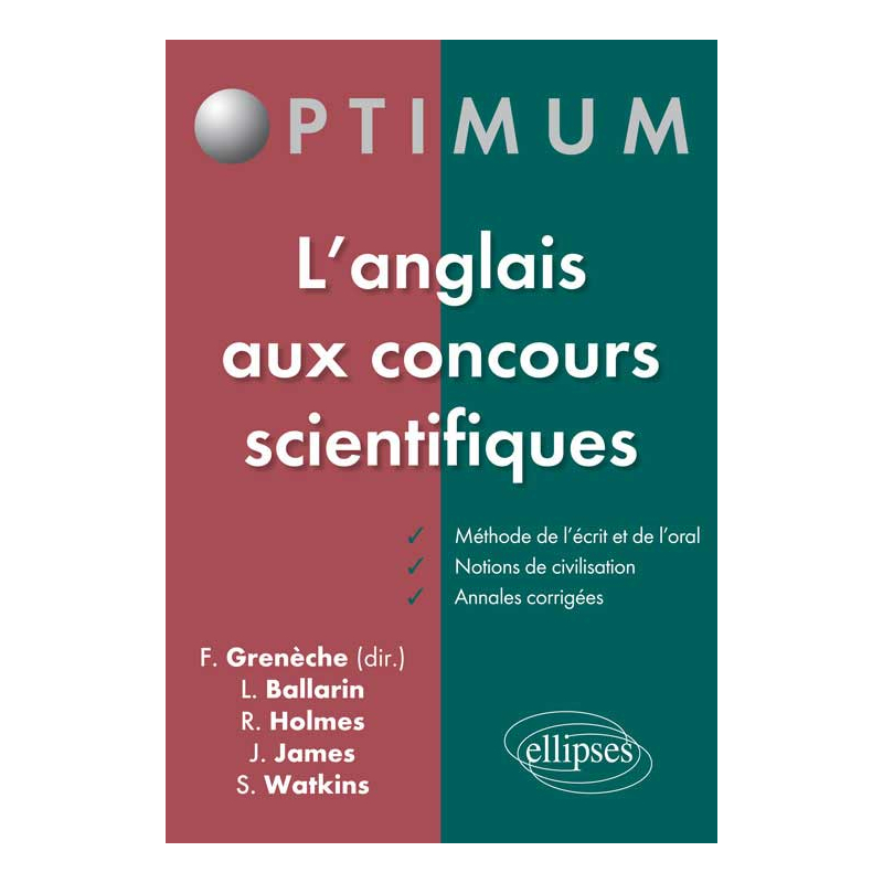 L’anglais aux concours scientifiques