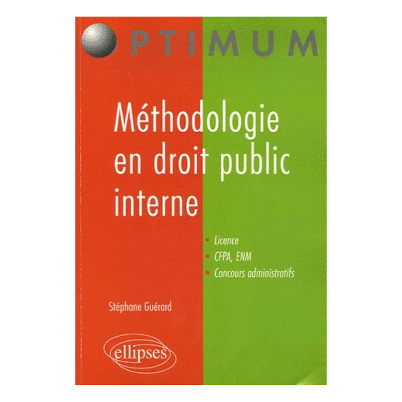 Méthodologie en droit public interne