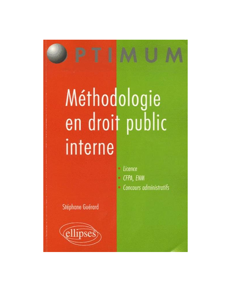 Méthodologie en droit public interne