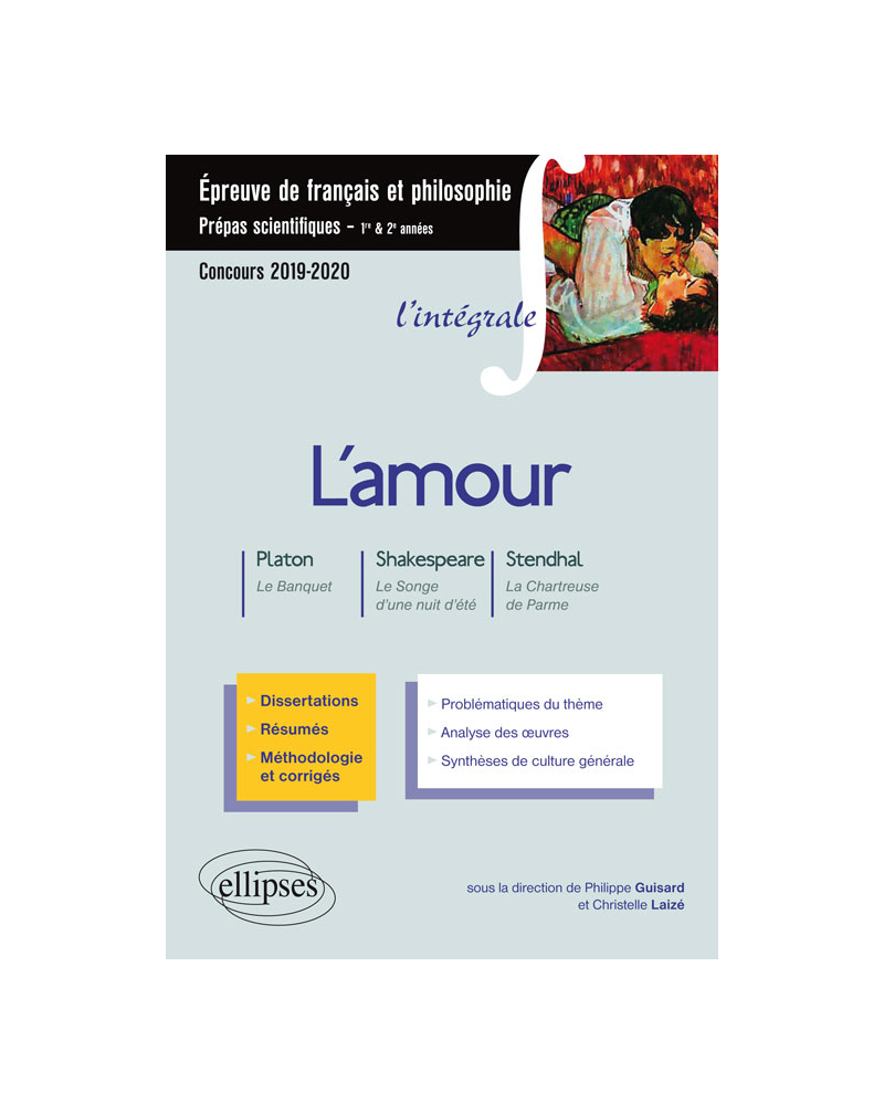 Thème et les trois œuvres. Epreuve de français/philo. Prépas scientifiques 2019-2020
