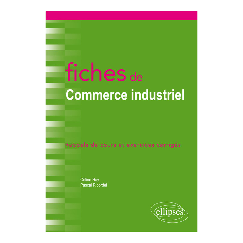 Fiches de Commerce industriel
