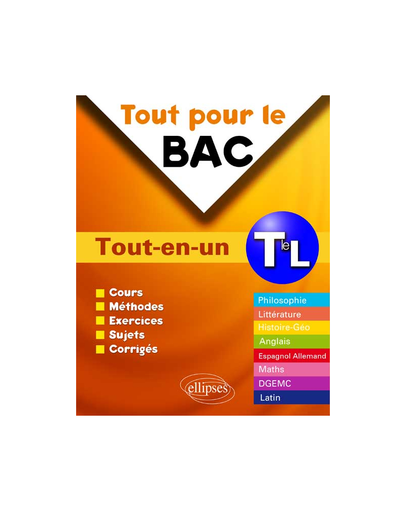 Tout pour le Bac • toutes matières • Terminale L