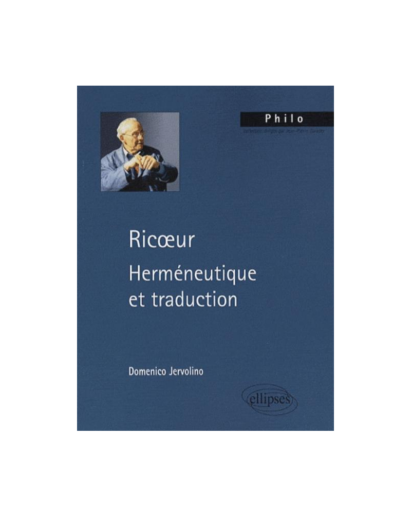 Ricœur. Herméneutique et traduction