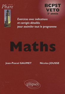 Mathématiques BCPST/Veto 2e année - Exercices corrigés