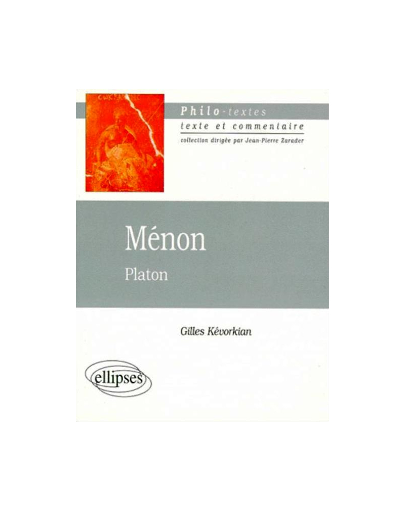 Platon, Ménon
