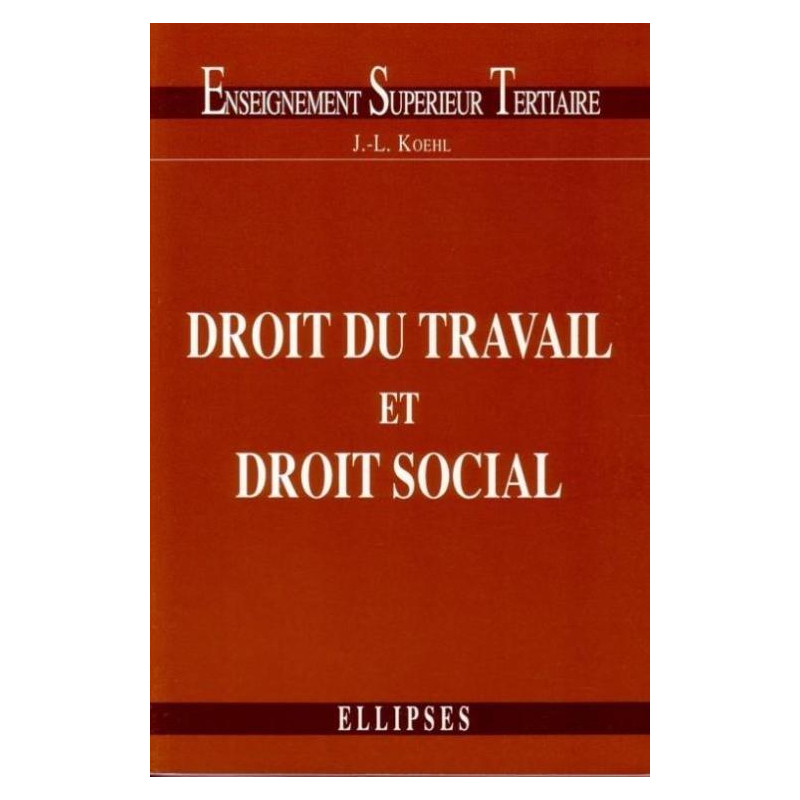 Droit de l'entreprise - Droit du travail et droit social