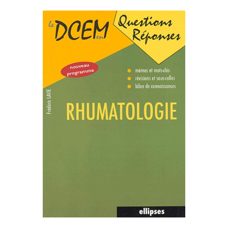 Rhumatologie
