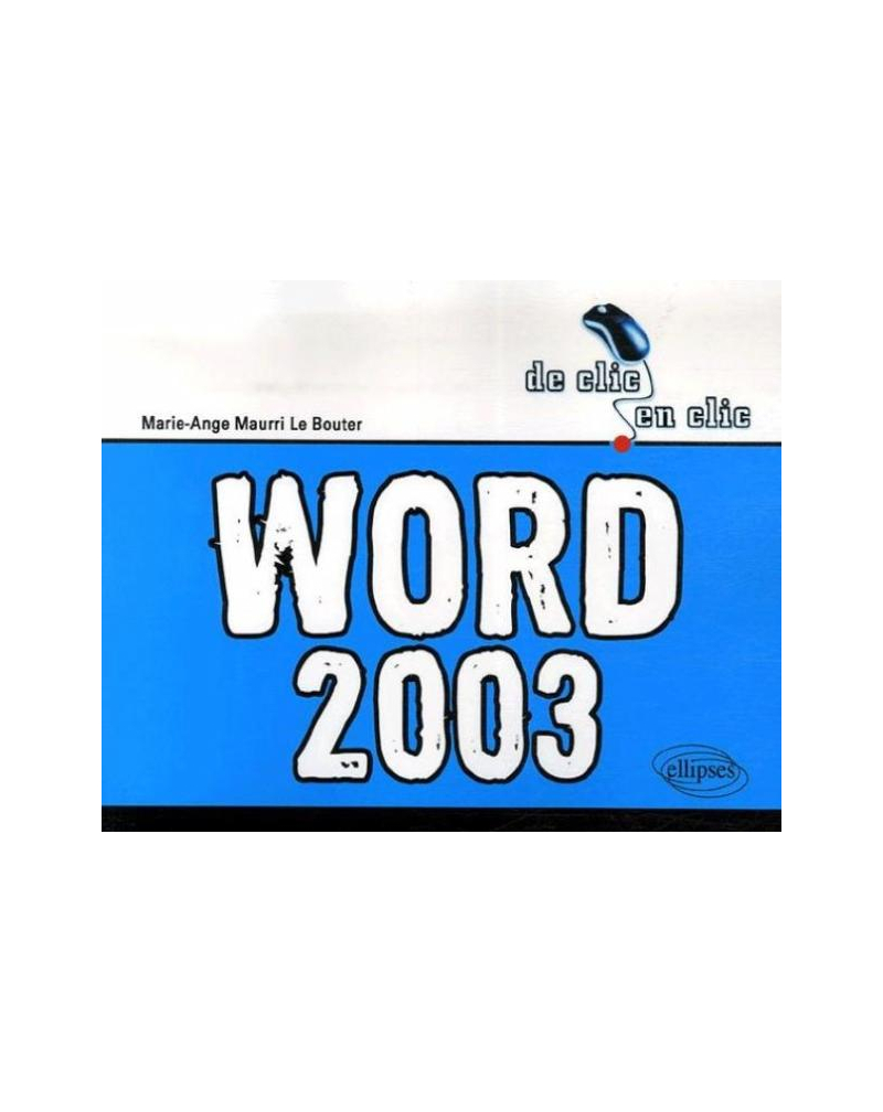 Word 2003